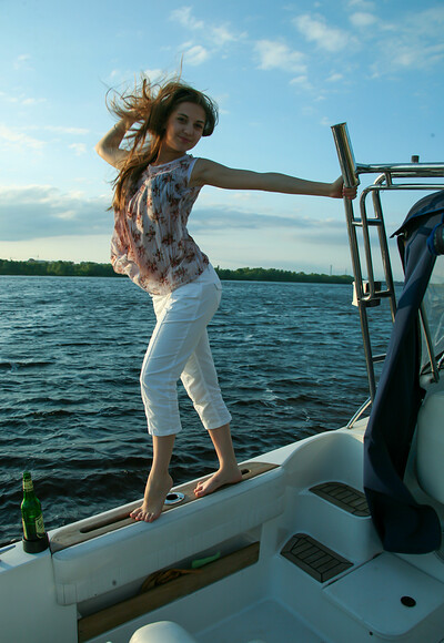 Galla F and Elizabeth Y in Want to Join? from Stunning 18