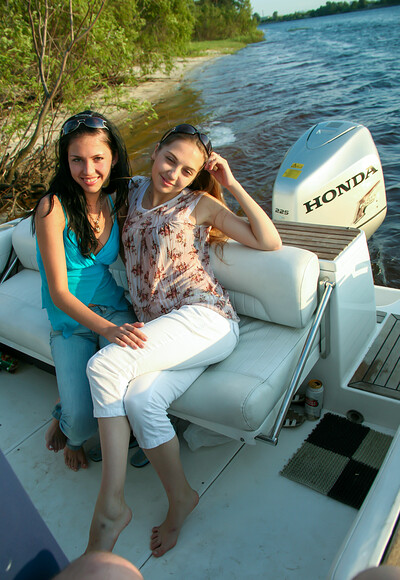 Galla F and Elizabeth Y in Want to Join? from Stunning 18