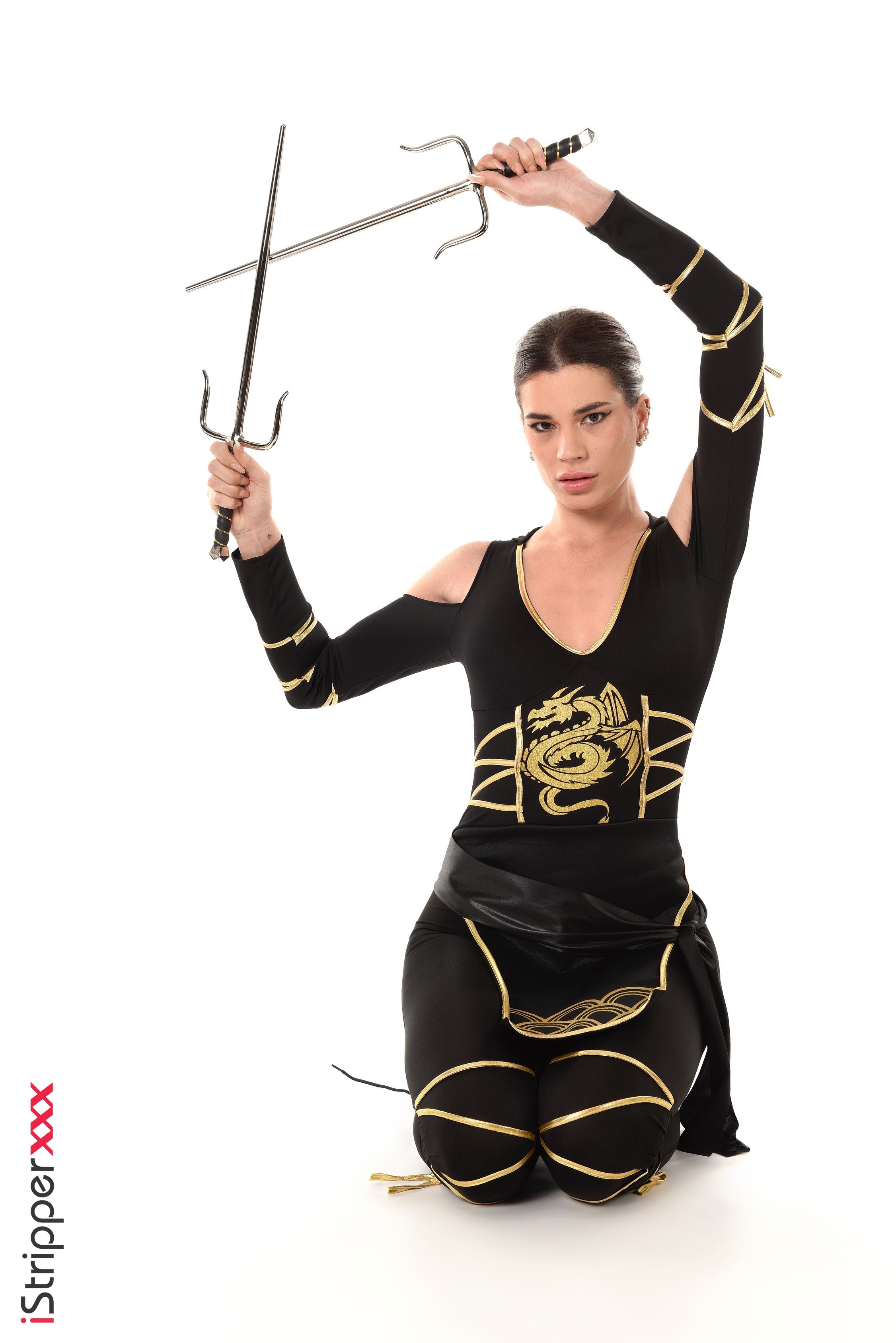 Ada Lapiedra in Istripper set Sexy Fighter