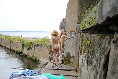 Eva and Alexandra K in Boat Escapades from Nude In Russia