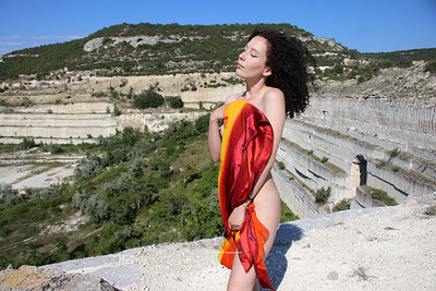 Alina J in Strong Winds from Nude In Russia