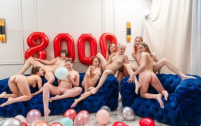 Alice Flore in Club Sweethearts set Celebration