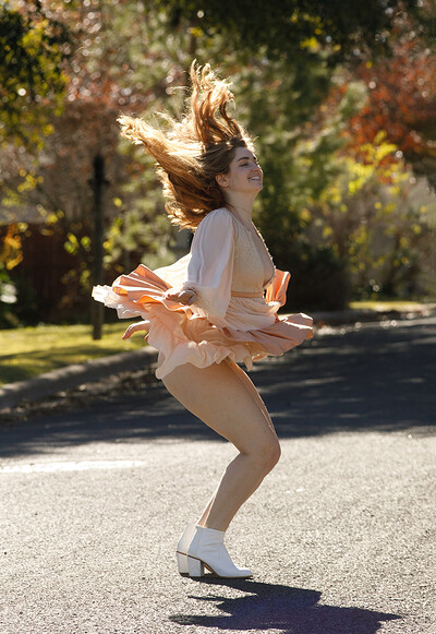 Greta Yarbrough in Dress Sesh from Zishy