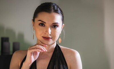 Monika May in Ebony And Ivory from Fitting Room
