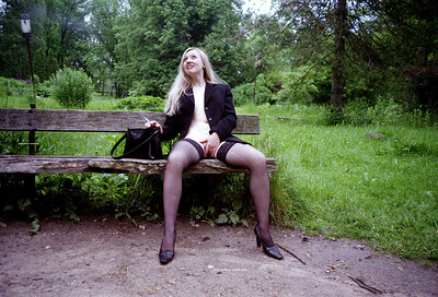 Elsa in Blonde Bush from Nude In Russia