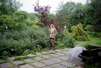 Elsa in Blonde Bush from Nude In Russia