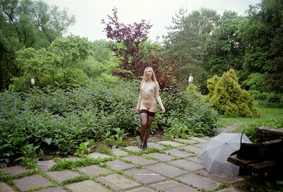 Elsa in Blonde Bush from Nude In Russia