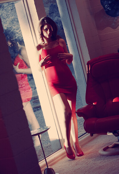 Aspen Martin in Color Me Valentine from This Years Model
