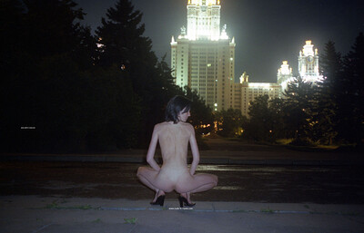 Natalia Z in City Lights from Nude In Russia