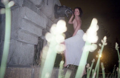 Natalia Z in City Lights from Nude In Russia