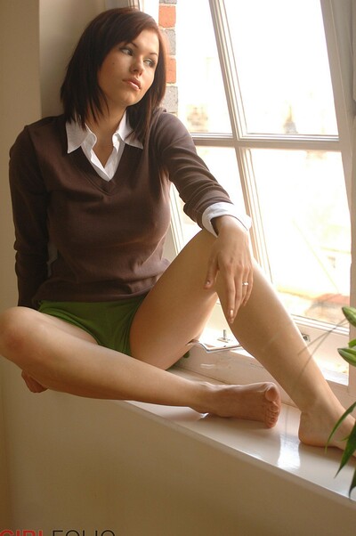 Iga in Lets Go Green from Girlfolio