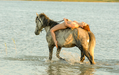 Tansy S in Tansy Riding My Horse from Stunning 18
