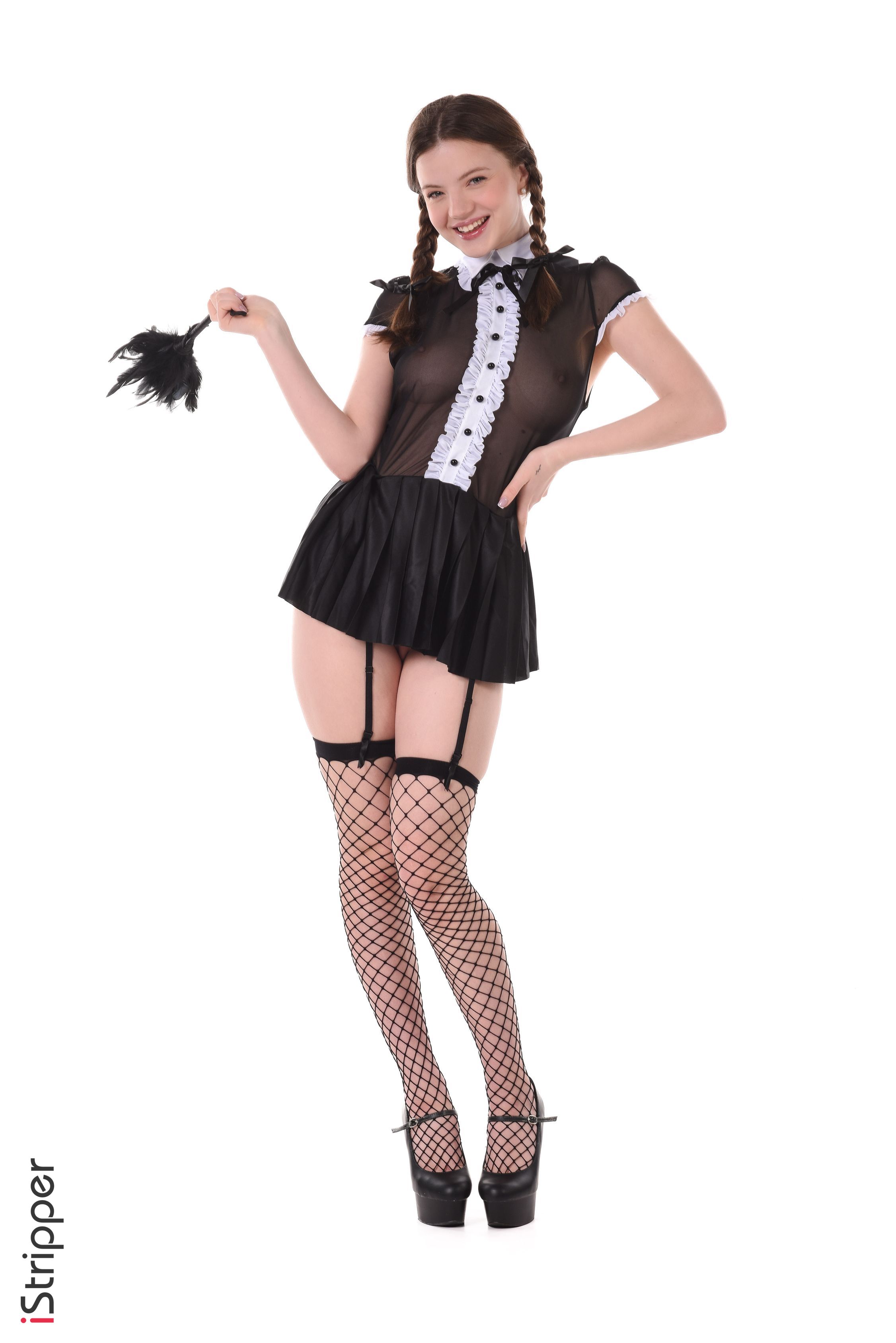 Toree in Istripper set The Rookie Maid