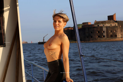 Mari in Yacht Club from Nude In Russia