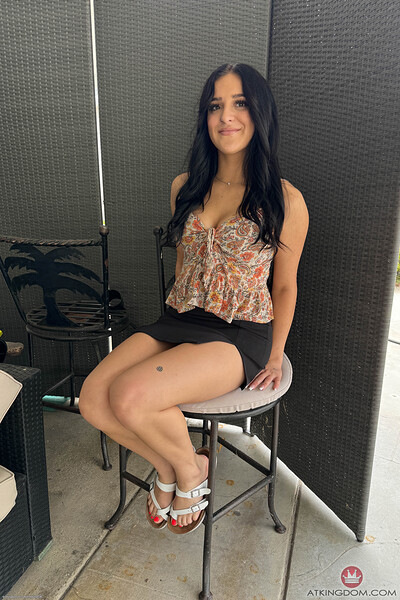 Serena Sterling in Pussy Spreading from ATK Petites