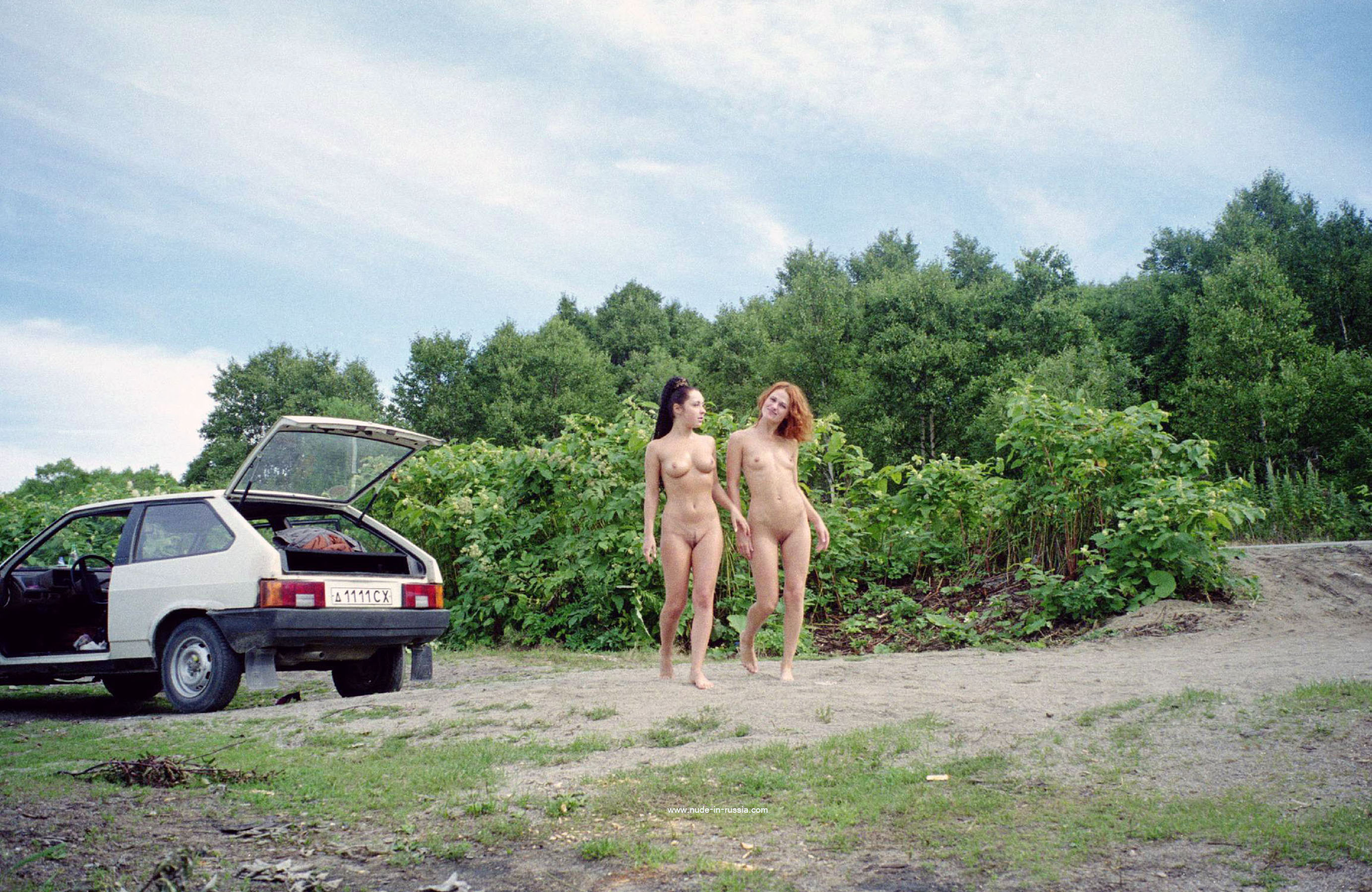 Lana in Nude In Russia set Sapphic Duo