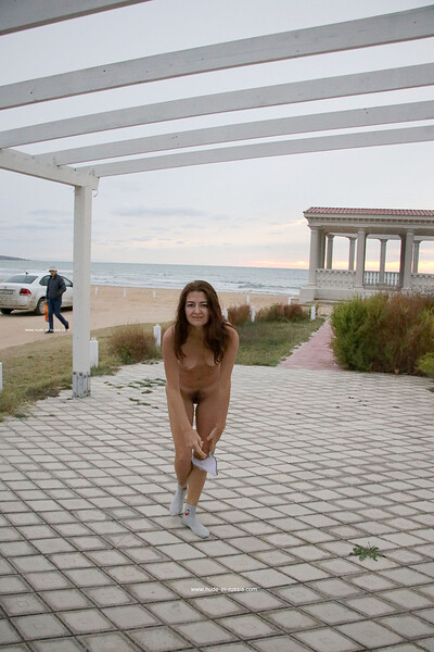 Lena W in On An Island from Nude In Russia