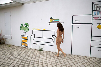 Lena W in On An Island from Nude In Russia