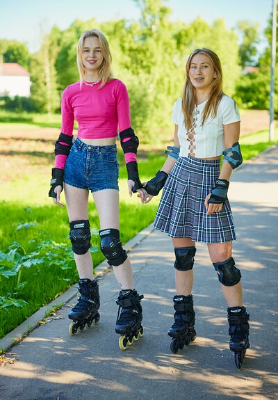 Nika Murr and Elloise Arti in Go All The Way from Club Sweethearts
