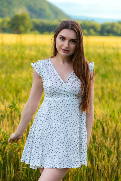 Julia K in In The Field