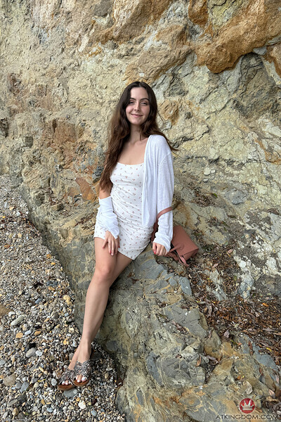Serena Hill in Date and Spreads BTS from ATK Petites