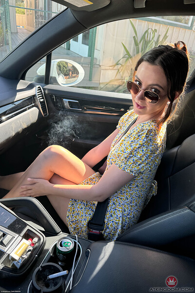 Serena Hill in Spreading BTS from ATK Petites