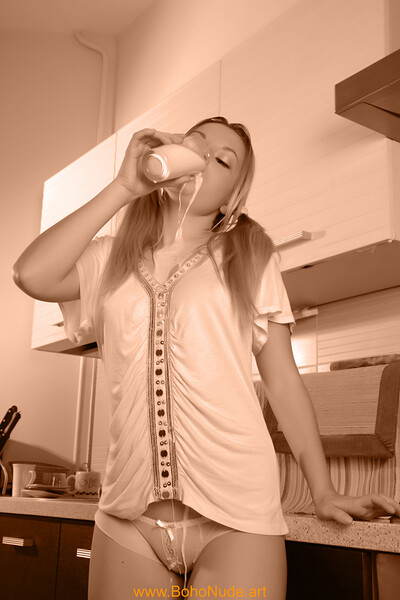 Niusha in Honey Milk from Boho Nude Art