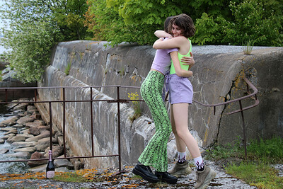 Diana T and Alsu in Fun weekend from Nude In Russia