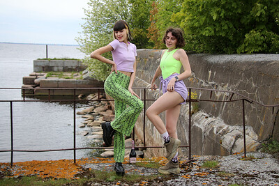 Diana T and Alsu in Fun weekend from Nude In Russia
