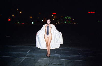 Gella in Night walk from Nude In Russia