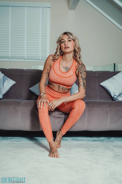 Seline P in A Subtle Seduction from Skintight Glamour