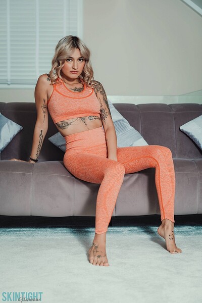 Seline P in A Subtle Seduction from Skintight Glamour