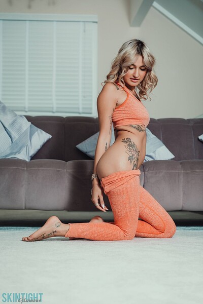 Seline P in A Subtle Seduction from Skintight Glamour