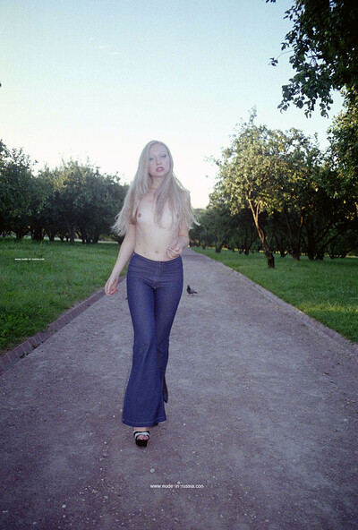 Elsa in Evening Show from Nude In Russia