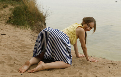 Ariel Gossimer in Tease By The Sea 1 from Zishy