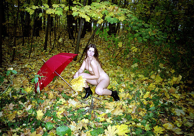 Gella in Enchanting Walks from Nude In Russia