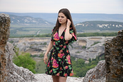 Vika K in Stone Cold Beauty from Nude In Russia