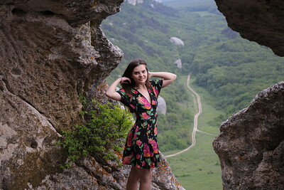 Vika K in Stone Cold Beauty from Nude In Russia