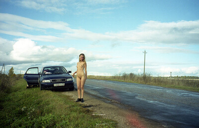 Sonja in Hitchhiker from Nude In Russia