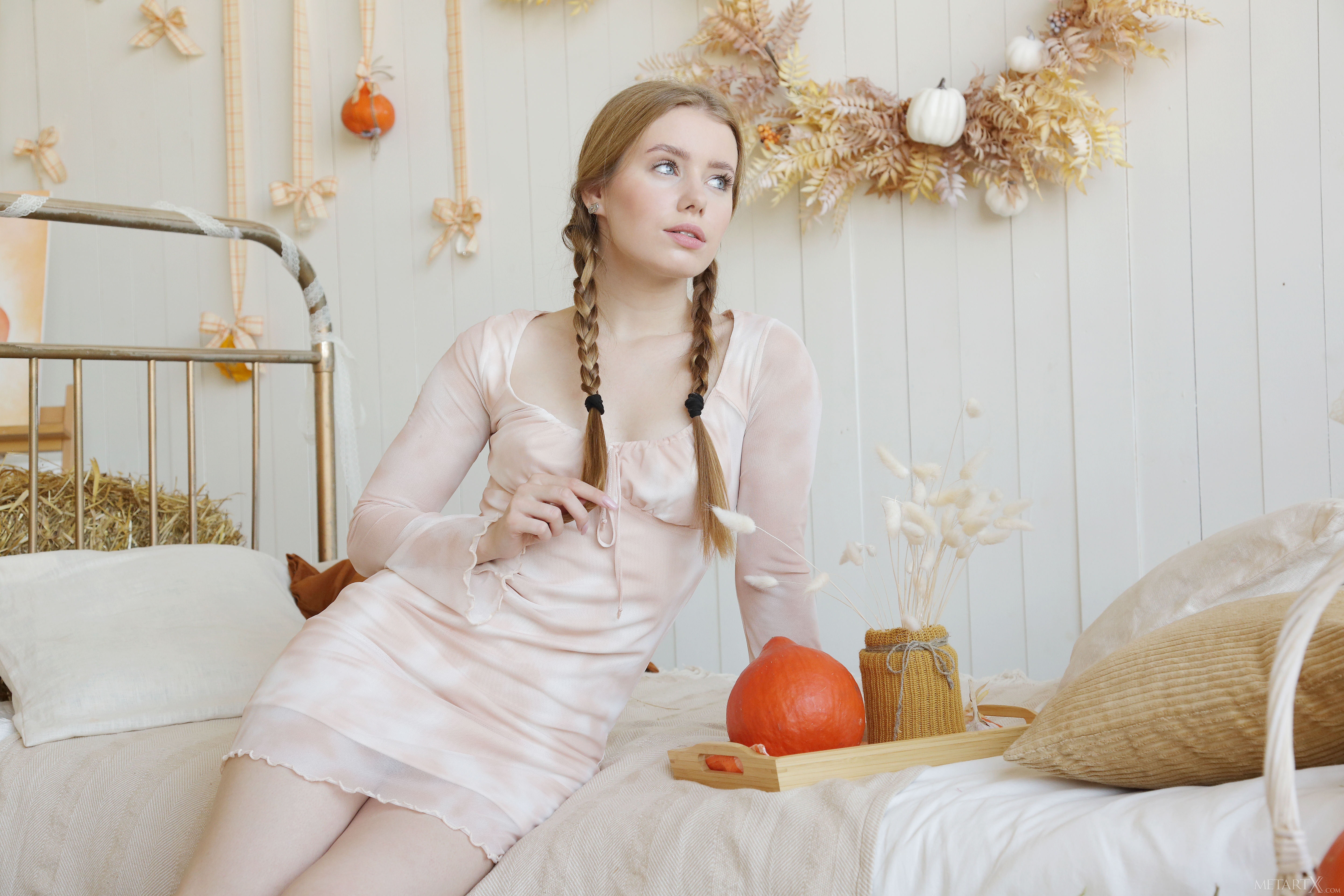 Lalli in Metart X set Autumn Love