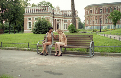 Ruslana and Elsa in Flashing Duo from Nude In Russia