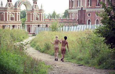 Ruslana and Elsa in Flashing Duo from Nude In Russia