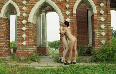 Ruslana and Elsa in Flashing Duo from Nude In Russia
