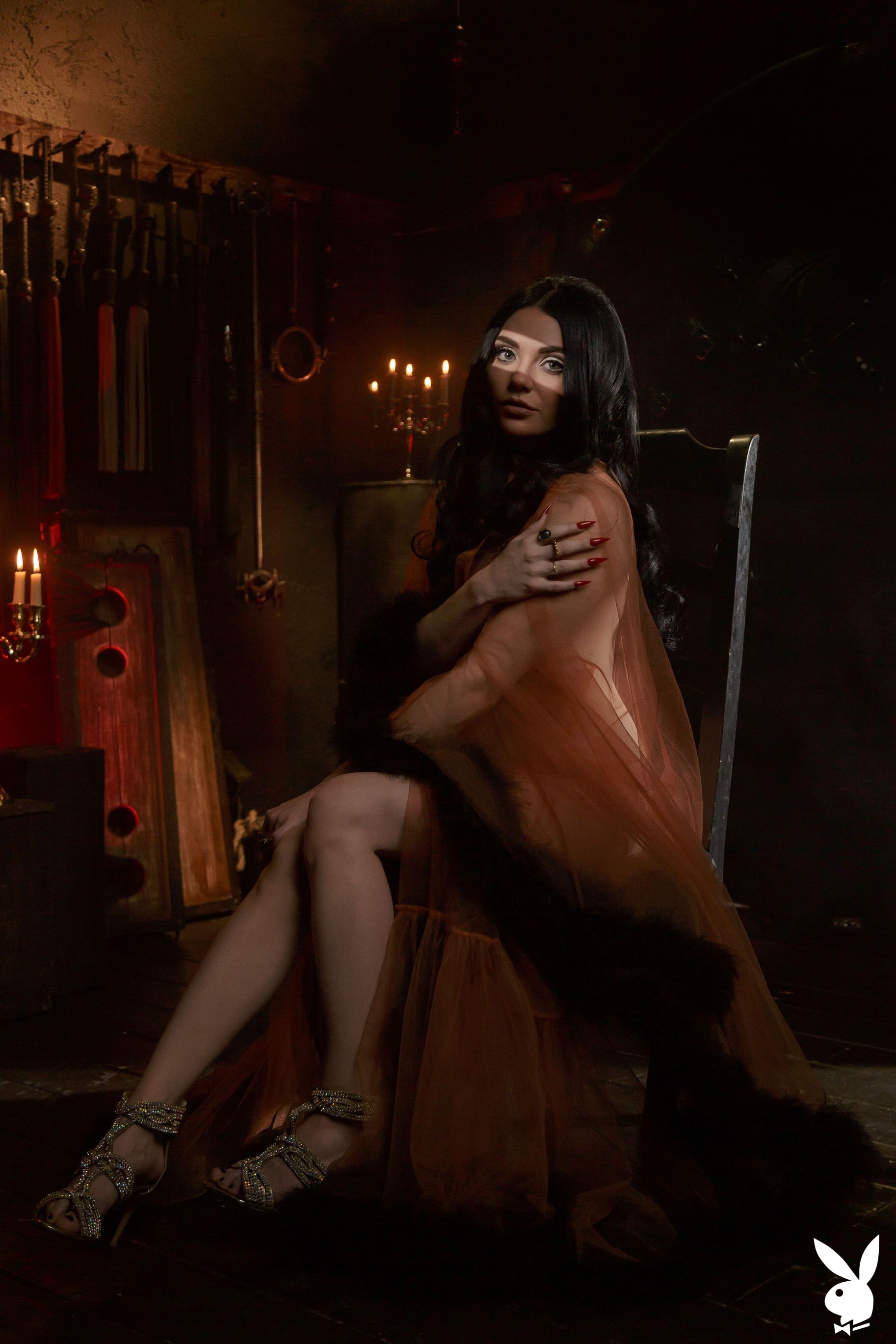 Catjira in Playboy set Unpublished: Catjira