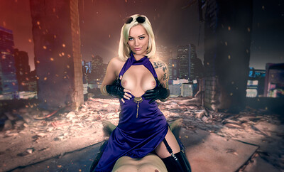 Alex Grey in Tekken 8 Nina Williams from VR Cosplay X