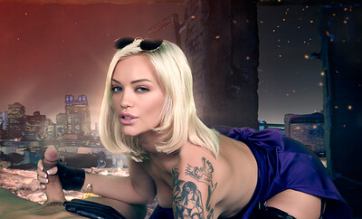 Alex Grey in Tekken 8 Nina Williams from VR Cosplay X