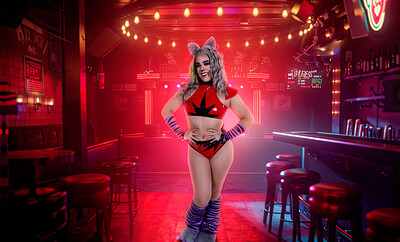 Victoria Voxxx in Five Nights at Freddy's from VR Cosplay X