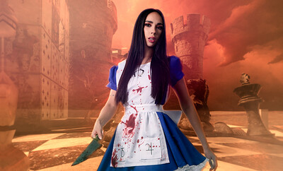 Gaby Ortega in Alice Madness Returns from VR Cosplay X