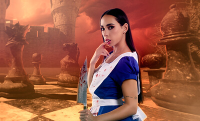 Gaby Ortega in Alice Madness Returns from VR Cosplay X