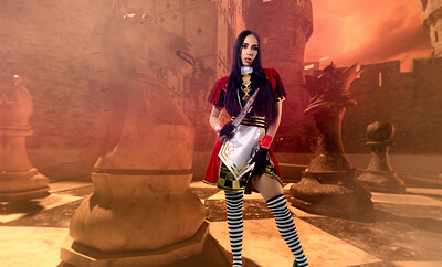Gaby Ortega in Alice Madness Returns from VR Cosplay X